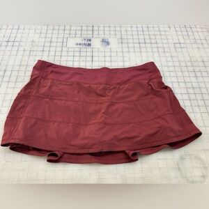 Lululemon pace, rival, midrise skirts